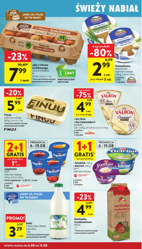 Intermarche - gazetka promocyjna Gazetka od czwartku 06.08 do środy 12.08 - strona 20