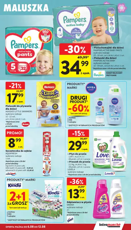 Intermarche - gazetka promocyjna Gazetka od czwartku 06.08 do środy 12.08 - strona 35