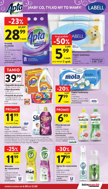 Intermarche - gazetka promocyjna Gazetka od czwartku 06.08 do środy 12.08 - strona 39