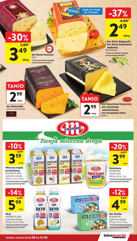 Intermarche - gazetka promocyjna Gazetka od czwartku 06.08 do środy 12.08 - strona 19