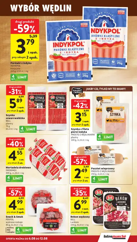 Intermarche - gazetka promocyjna Gazetka od czwartku 06.08 do środy 12.08 - strona 15