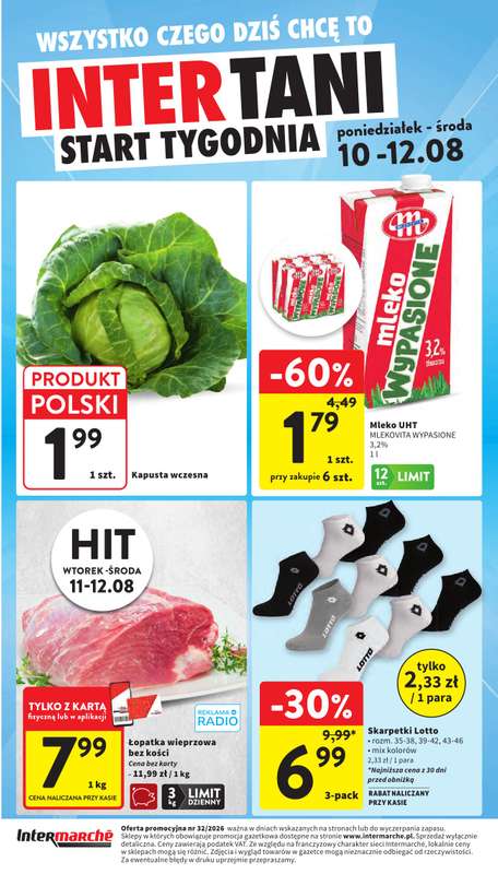 Intermarche - gazetka promocyjna Gazetka od czwartku 06.08 do środy 12.08 - strona 44