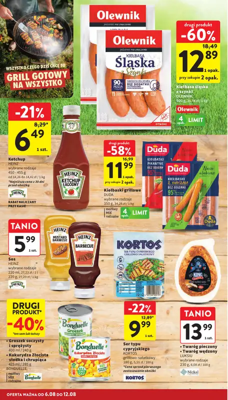 Intermarche - gazetka promocyjna Gazetka od czwartku 06.08 do środy 12.08 - strona 12