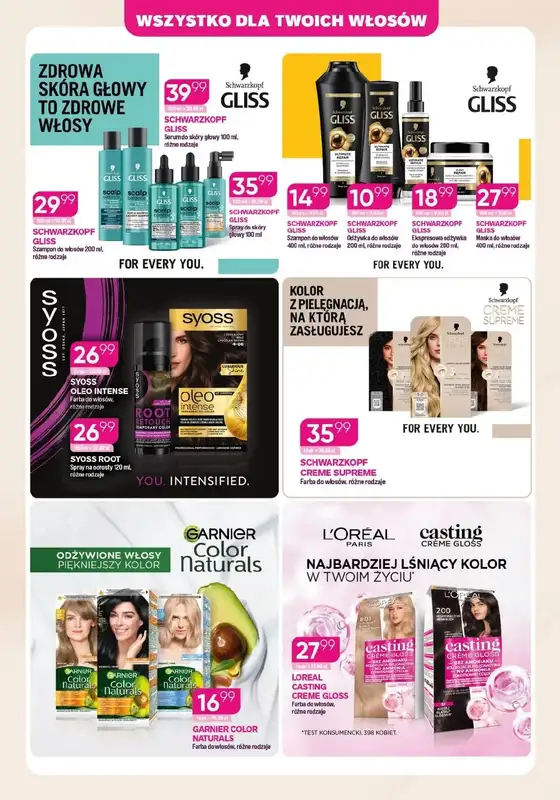 Drogerie Koliber - gazetka promocyjna Gazetka od poniedziałku 10.08 do poniedziałku 31.08 - strona 4