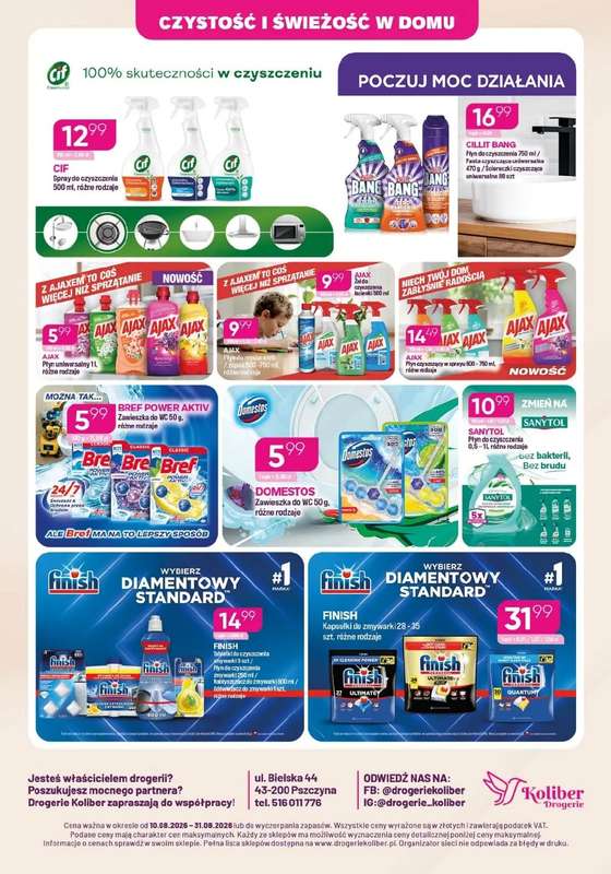 Drogerie Koliber - gazetka promocyjna Gazetka od poniedziałku 10.08 do poniedziałku 31.08 - strona 8