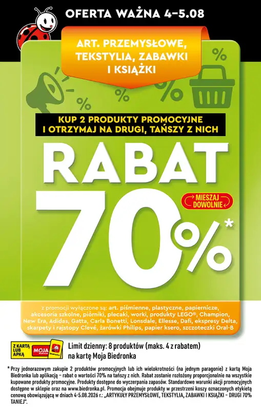 Biedronka - gazetka promocyjna Hity i inspiracje, od 03.08   - strona 3