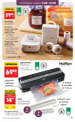 Biedronka - gazetka promocyjna Hity i inspiracje, od 03.08 od poniedziałku 03.08 do środy 19.08 - strona 17