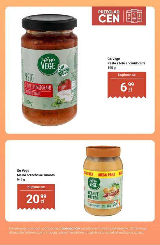 Biedronka - gazetka promocyjna Produkty WEGE - przegląd cen od czwartku 06.08 do soboty 08.08 - strona 6