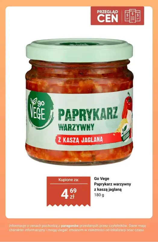 Biedronka - gazetka promocyjna Produkty WEGE - przegląd cen od czwartku 06.08 do soboty 08.08 - strona 11
