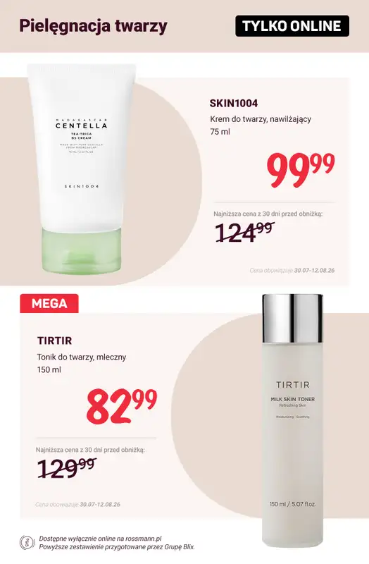 Rossmann - gazetka promocyjna Promocje TYLKO ONLINE od wtorku 04.08 do środy 12.08 - strona 5