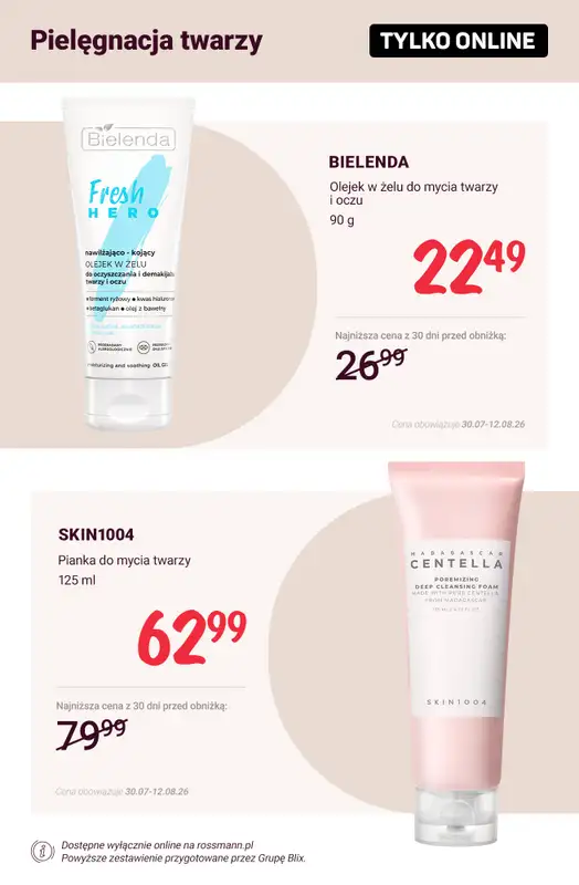 Rossmann - gazetka promocyjna Promocje TYLKO ONLINE od wtorku 04.08 do środy 12.08 - strona 6