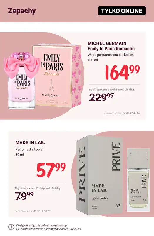 Rossmann - gazetka promocyjna Promocje TYLKO ONLINE od wtorku 04.08 do środy 12.08 - strona 10