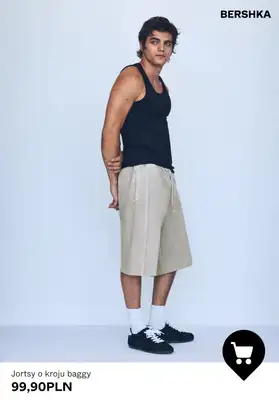 Bershka - gazetka promocyjna Bermudy męskie od 79,90 PLN od wtorku 04.08  - strona 7