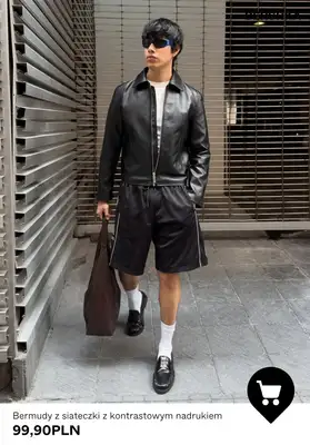 Bershka - gazetka promocyjna Bermudy męskie od 79,90 PLN od wtorku 04.08  - strona 9