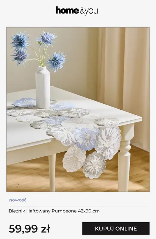 home&you - gazetka promocyjna Kolekcja Shiny fall od wtorku 04.08 do niedzieli 16.08 - strona 11