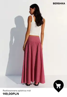 Bershka - gazetka promocyjna Spódnice od 65,90 PLN od środy 05.08  - strona 5