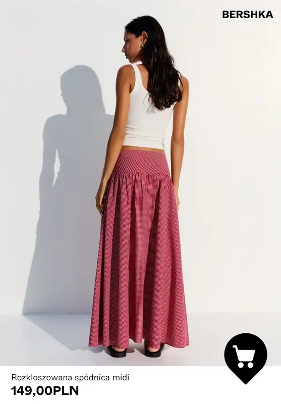 Bershka - gazetka promocyjna Spódnice od 65,90 PLN od środy 05.08  - strona 5