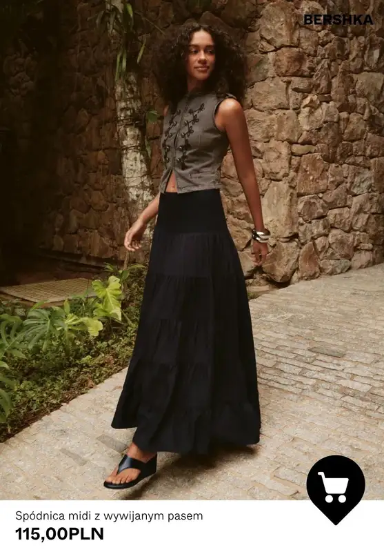 Bershka - gazetka promocyjna Spódnice od 65,90 PLN od środy 05.08  - strona 4