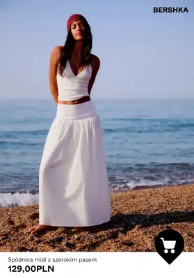 Bershka - gazetka promocyjna Spódnice od 65,90 PLN od środy 05.08  - strona 7