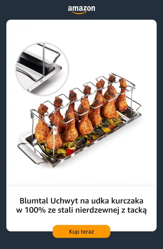 Amazon - gazetka promocyjna Akcesoria do grilla od wtorku 04.08  - strona 2