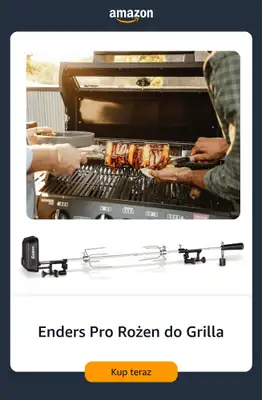 Amazon - gazetka promocyjna Akcesoria do grilla od wtorku 04.08  - strona 12
