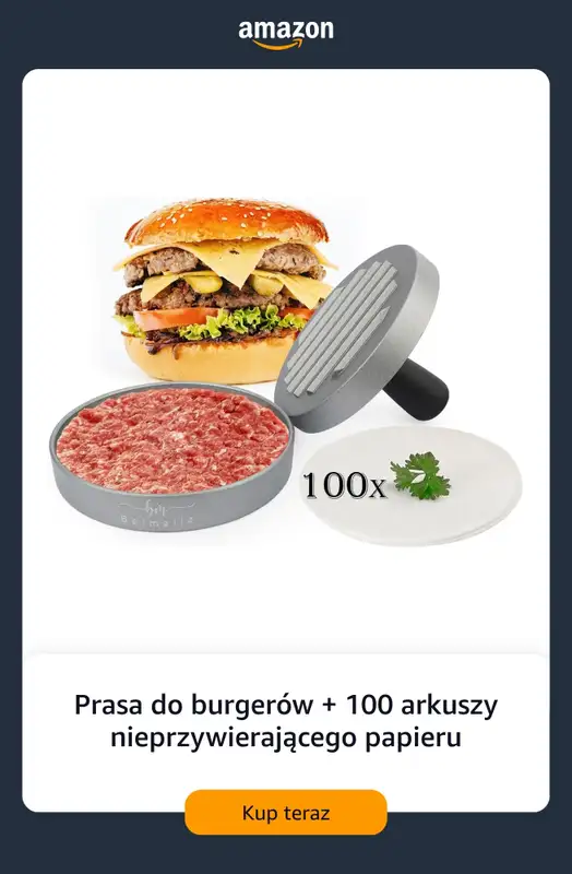 Amazon - gazetka promocyjna Akcesoria do grilla od wtorku 04.08  - strona 4