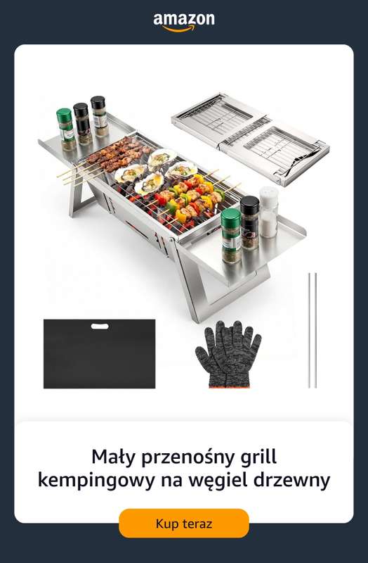 Amazon - gazetka promocyjna Akcesoria do grilla od wtorku 04.08  - strona 3