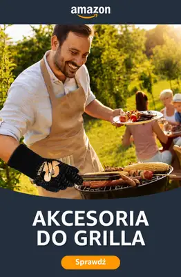 Amazon - gazetka promocyjna Akcesoria do grilla od wtorku 04.08 