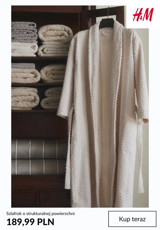 H&M - gazetka promocyjna HOME: The Parisian Bedroom od wtorku 04.08  - strona 9