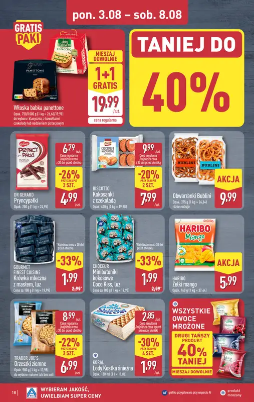 Aldi - gazetka promocyjna Pełny katalog! od poniedziałku 03.08 do soboty 08.08 - strona 18