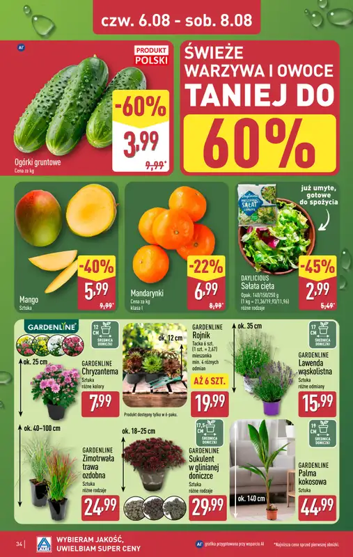 Aldi - gazetka promocyjna Pełny katalog! od poniedziałku 03.08 do soboty 08.08 - strona 34