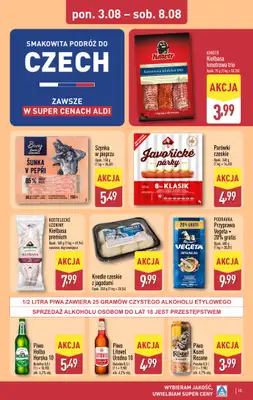 Aldi - gazetka promocyjna Pełny katalog! od poniedziałku 03.08 do soboty 08.08 - strona 15