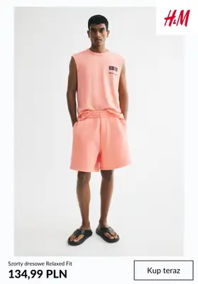 H&M - gazetka promocyjna Szorty męskie od 49,99 PLN od środy 05.08  - strona 10