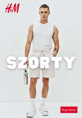 H&M - gazetka promocyjna Szorty męskie od 49,99 PLN od środy 05.08 