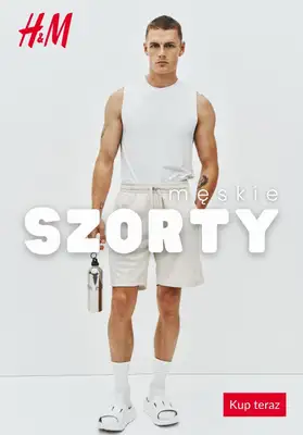 H&M - gazetka promocyjna Szorty męskie od 49,99 PLN od środy 05.08 