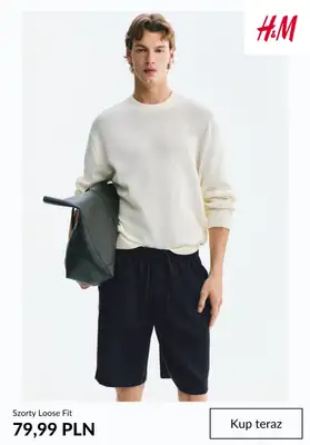H&M - gazetka promocyjna Szorty męskie od 49,99 PLN od środy 05.08  - strona 6