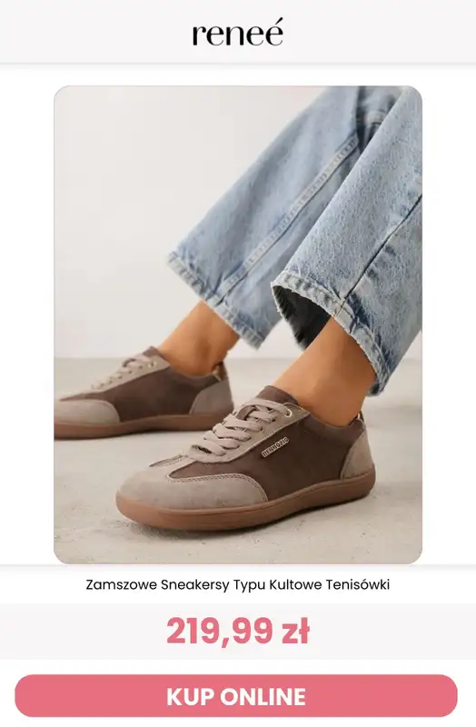 Renee - gazetka promocyjna Brązowe sneakersy od wtorku 04.08 do wtorku 11.08 - strona 7