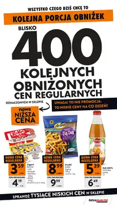 Intermarche - gazetka promocyjna Kolejna porcja obniżek od czwartku 06.08 do środy 12.08