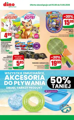 Dino - gazetka promocyjna MEGA promocje! od środy 05.08 do wtorku 11.08 - strona 5
