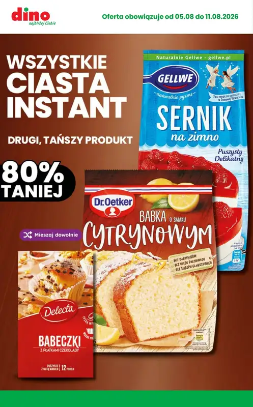Dino - gazetka promocyjna MEGA promocje! od środy 05.08 do wtorku 11.08 - strona 3
