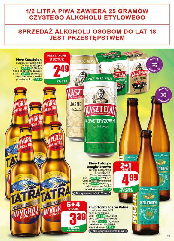 Dino - gazetka promocyjna Gazetka 32 / 2026 od środy 05.08 do wtorku 11.08 - strona 49