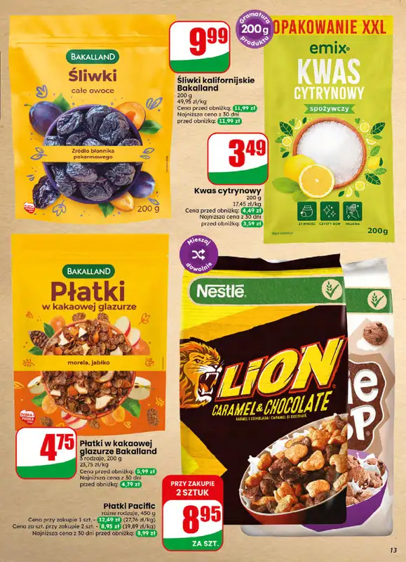 Dino - gazetka promocyjna Gazetka 32 / 2026 od środy 05.08 do wtorku 11.08 - strona 13