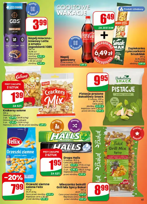 Dino - gazetka promocyjna Gazetka 32 / 2026 od środy 05.08 do wtorku 11.08 - strona 45