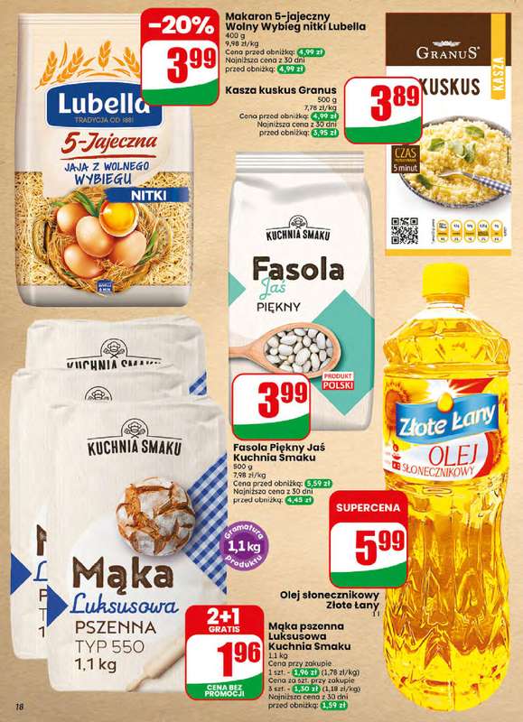 Dino - gazetka promocyjna Gazetka 32 / 2026 od środy 05.08 do wtorku 11.08 - strona 18