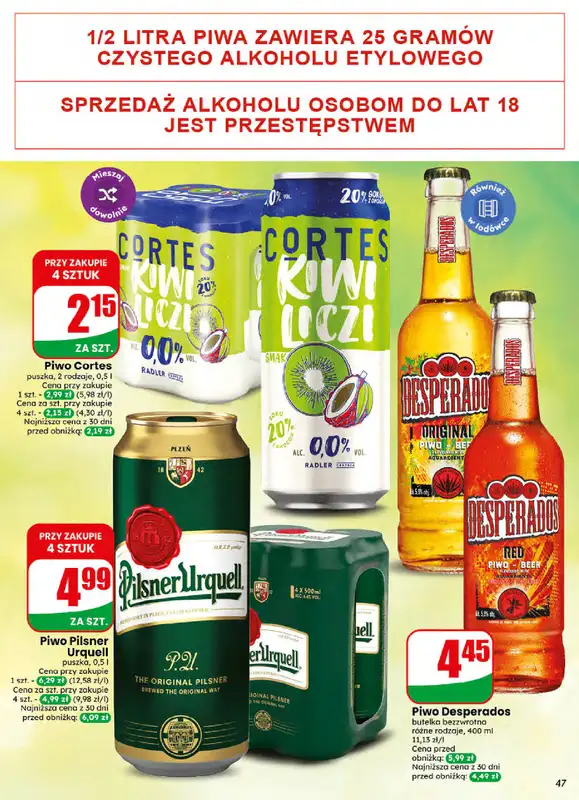Dino - gazetka promocyjna Gazetka 32 / 2026 od środy 05.08 do wtorku 11.08 - strona 47