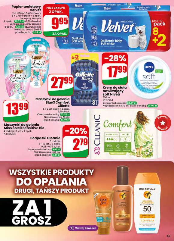 Dino - gazetka promocyjna Gazetka 32 / 2026 od środy 05.08 do wtorku 11.08 - strona 65