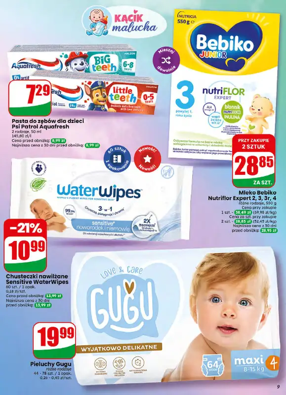 Dino - gazetka promocyjna Gazetka 32 / 2026 od środy 05.08 do wtorku 11.08 - strona 9