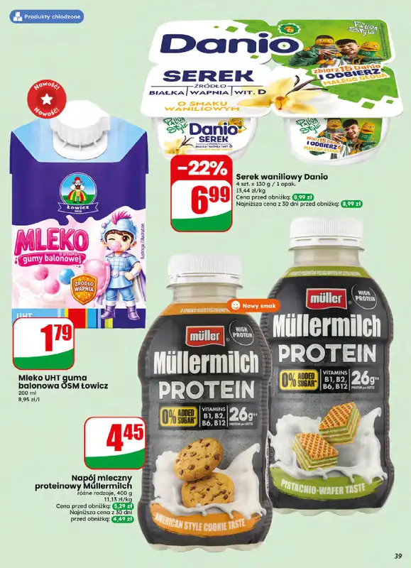 Dino - gazetka promocyjna Gazetka 32 / 2026 od środy 05.08 do wtorku 11.08 - strona 39