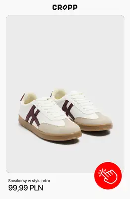 Cropp - gazetka promocyjna Sneakersy dla niej od wtorku 04.08  - strona 4