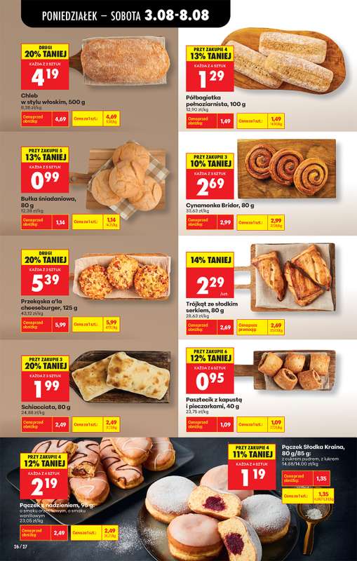 Biedronka - gazetka promocyjna Od poniedziałku od poniedziałku 03.08 do soboty 08.08 - strona 38